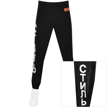 HERON PRESTON Ctnmb Logo Print トラックパンツ Heron Preston CTNMB logo-print track-pants | Black | FARFETCH